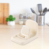Maxbell Spoon Rest with Pot Lid Holder for Placing Spoons, Pot Lids, Spatulas, Ladle