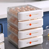 Maxbell Drawer Egg Fresh Storage Box Durable Egg Tray for Cabinet Refrigerator
