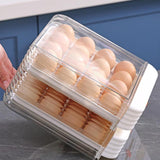 Maxbell Drawer Egg Fresh Storage Box Durable Egg Tray for Cabinet Refrigerator