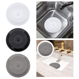 Maxbell Silicone Sink Plug Utility Cleaning Tool Silicone Sink Stopper Drain Stopper White