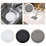 Maxbell Silicone Sink Plug Utility Cleaning Tool Silicone Sink Stopper Drain Stopper White