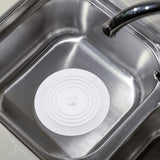 Maxbell Silicone Sink Plug Utility Cleaning Tool Silicone Sink Stopper Drain Stopper White