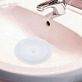 Maxbell Silicone Sink Plug Utility Cleaning Tool Silicone Sink Stopper Drain Stopper White