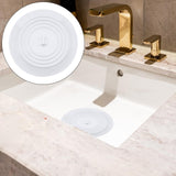 Maxbell Silicone Sink Plug Utility Cleaning Tool Silicone Sink Stopper Drain Stopper White