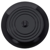 Maxbell Silicone Sink Plug Utility Cleaning Tool Silicone Sink Stopper Drain Stopper Black