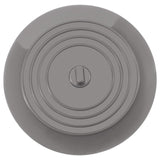 Maxbell Silicone Sink Plug Utility Cleaning Tool Silicone Sink Stopper Drain Stopper Gray