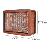 Maxbell Retro Money Box with Counter Portable Money Saving Box for Kids Adults Child 1000 pound