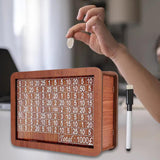 Maxbell Retro Money Box with Counter Portable Money Saving Box for Kids Adults Child 1000 pound