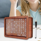 Maxbell Retro Money Box with Counter Portable Money Saving Box for Kids Adults Child 1000 pound