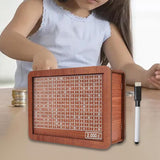 Maxbell Retro Money Box with Counter Portable Money Saving Box for Kids Adults Child 2000 pound