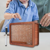 Maxbell Retro Money Box with Counter Portable Money Saving Box for Kids Adults Child 3000 pound