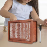 Maxbell Retro Money Box with Counter Portable Money Saving Box for Kids Adults Child 5000 pound