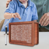 Maxbell Retro Money Box with Counter Portable Money Saving Box for Kids Adults Child 10000 pound