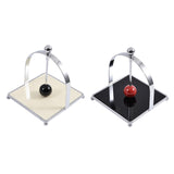 Maxbell Napkin Holder Convenient Iron Tissue Rack for Picnics Bedroom Birthday Party White