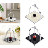 Maxbell Napkin Holder Convenient Iron Tissue Rack for Picnics Bedroom Birthday Party White