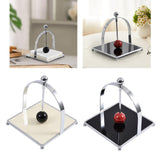 Maxbell Napkin Holder Convenient Iron Tissue Rack for Picnics Bedroom Birthday Party White