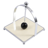 Maxbell Napkin Holder Convenient Iron Tissue Rack for Picnics Bedroom Birthday Party White