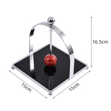 Maxbell Napkin Holder Convenient Iron Tissue Rack for Picnics Bedroom Birthday Party Black