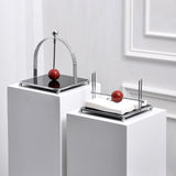 Maxbell Napkin Holder Convenient Iron Tissue Rack for Picnics Bedroom Birthday Party Black