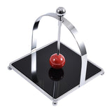 Maxbell Napkin Holder Convenient Iron Tissue Rack for Picnics Bedroom Birthday Party Black