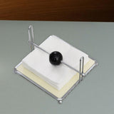 Maxbell Paper Napkin Holder Durable Napkin Storage Rack for Dining Room Bar Bathroom White