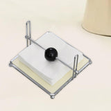 Maxbell Paper Napkin Holder Durable Napkin Storage Rack for Dining Room Bar Bathroom White