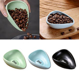 Maxbell Coffee Dosing Tray Coffee Bean Dish Coffee Beans Dosing Cup for Home Kitchen Light Green