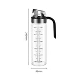 Maxbell Cooking Oil Dispenser Leakproof Oil Container for Rapeseed Oil Sauce L