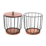 Maxbell Coffee Pod Holder Rustproof Space Saving Coffee Filter Holder for Livingroom Without Lid