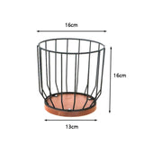 Maxbell Coffee Pod Holder Rustproof Space Saving Coffee Filter Holder for Livingroom Without Lid