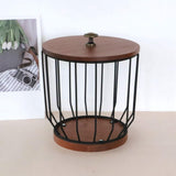Maxbell Coffee Pod Holder Rustproof Space Saving Coffee Filter Holder for Livingroom With Lid