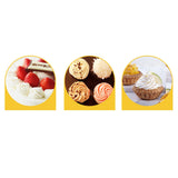 Maxbell 24x Russian Piping Tips Set Icing Piping Nozzles for Cupcake Weddings Baking style A