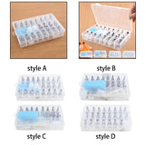 Maxbell 24x Russian Piping Tips Set Icing Piping Nozzles for Cupcake Weddings Baking style A