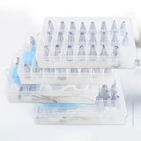 Maxbell 24x Russian Piping Tips Set Icing Piping Nozzles for Cupcake Weddings Baking style A