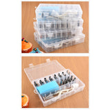 Maxbell 24x Russian Piping Tips Set Icing Piping Nozzles for Cupcake Weddings Baking style A