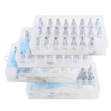 Maxbell 24x Russian Piping Tips Set Icing Piping Nozzles for Cupcake Weddings Baking style B