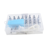 Maxbell 24x Russian Piping Tips Set Icing Piping Nozzles for Cupcake Weddings Baking style B
