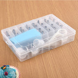 Maxbell 24x Russian Piping Tips Set Icing Piping Nozzles for Cupcake Weddings Baking style B