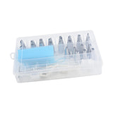 Maxbell 24x Russian Piping Tips Set Icing Piping Nozzles for Cupcake Weddings Baking style C