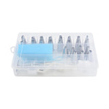Maxbell 24x Russian Piping Tips Set Icing Piping Nozzles for Cupcake Weddings Baking style C