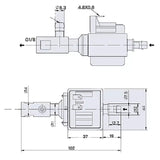 Maxbell Jypc-3C Electromagnetic Pump for Cleaning Machine Sweeping Robot Attachments