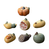 Maxbell Purple Clay Tea Pet Handcrafts Mini Tea Pet Sculpture for Home Shelf Cabinet A