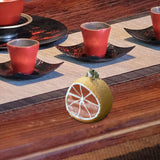 Maxbell Purple Clay Tea Pet Handcrafts Mini Tea Pet Sculpture for Home Shelf Cabinet C