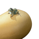 Maxbell Purple Clay Tea Pet Handcrafts Mini Tea Pet Sculpture for Home Shelf Cabinet D