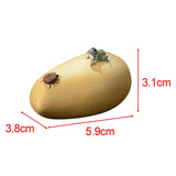 Maxbell Purple Clay Tea Pet Handcrafts Mini Tea Pet Sculpture for Home Shelf Cabinet D