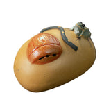 Maxbell Purple Clay Tea Pet Handcrafts Mini Tea Pet Sculpture for Home Shelf Cabinet E