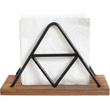 Maxbell Triangular Napkin Holder Napkin Dispenser for Desktop Restaurant Dining Room