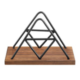 Maxbell Triangular Napkin Holder Napkin Dispenser for Desktop Restaurant Dining Room