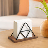 Maxbell Triangular Napkin Holder Napkin Dispenser for Desktop Restaurant Dining Room