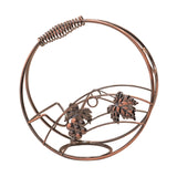 Maxbell Rack Wine Rack Retro Wine Single Bottle Holder for Party Tabletop Countertop Style A